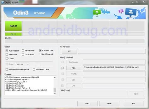 odin download 3.09